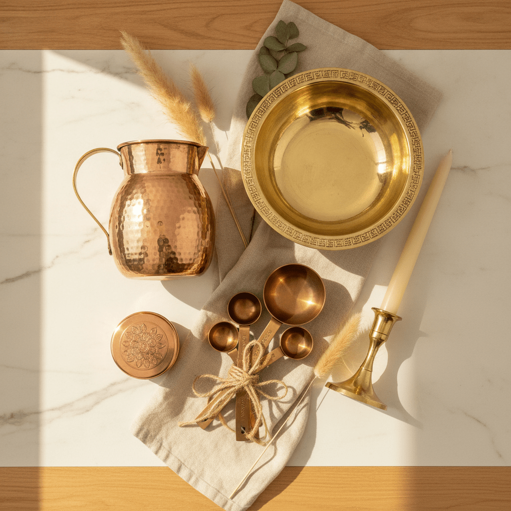 Best Housewarming Gift Sets in Copper, Brass and Bronze (2025 Guide) - House of Dhatu