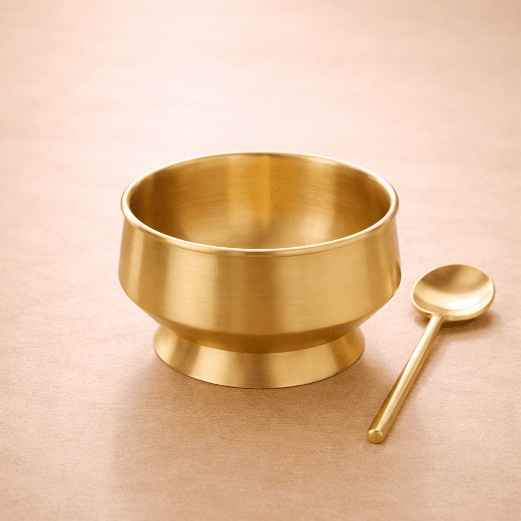 Bowl with spoon 1 - Dhatu