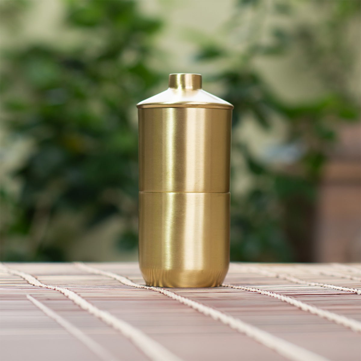 Brass Coffee Maker | Traditional Filter Coffee Brewer - House of Dhatu