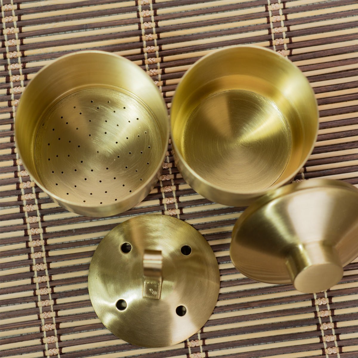 Brass Coffee Maker | Traditional Filter Coffee Brewer - House of Dhatu