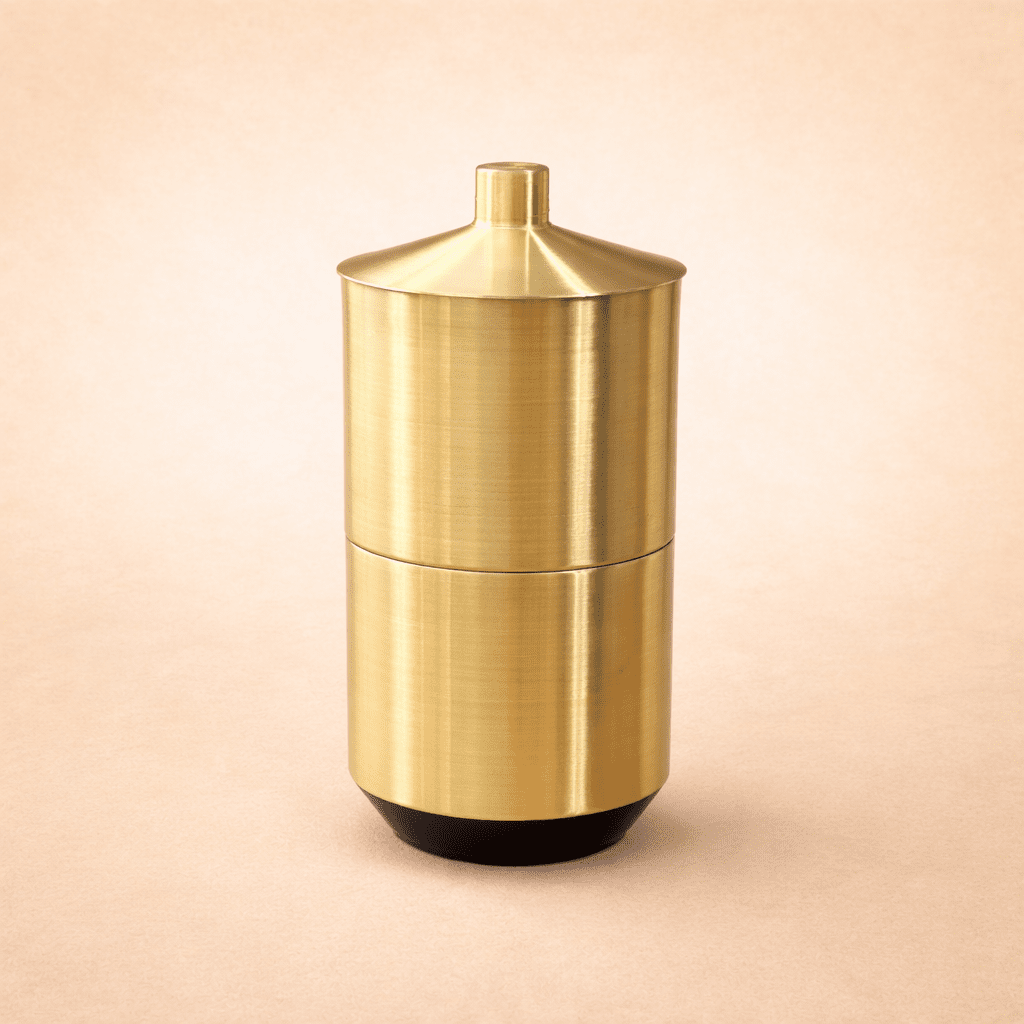 Brass Coffee Maker - Dhatu
