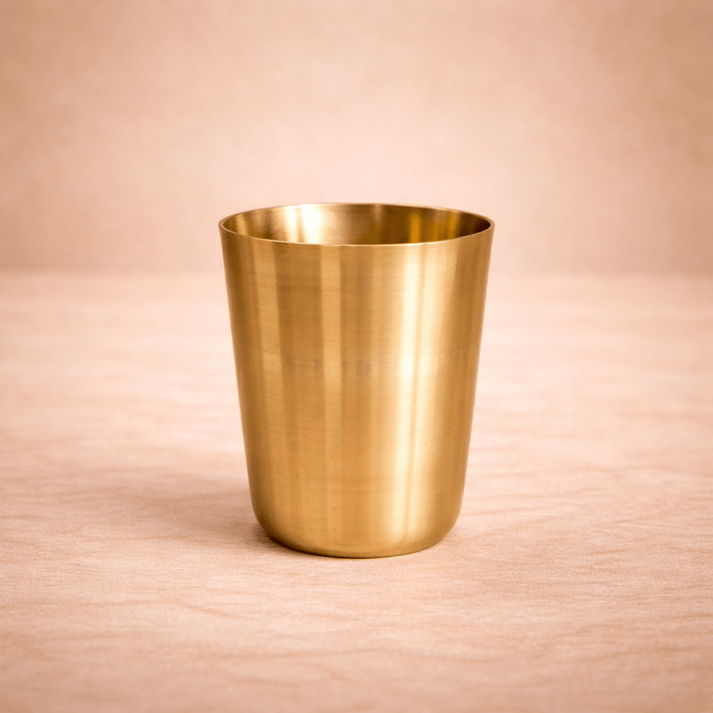 Kansa Glass | Pure Bronze Drinkware for Everyday Wellness - Dhatu