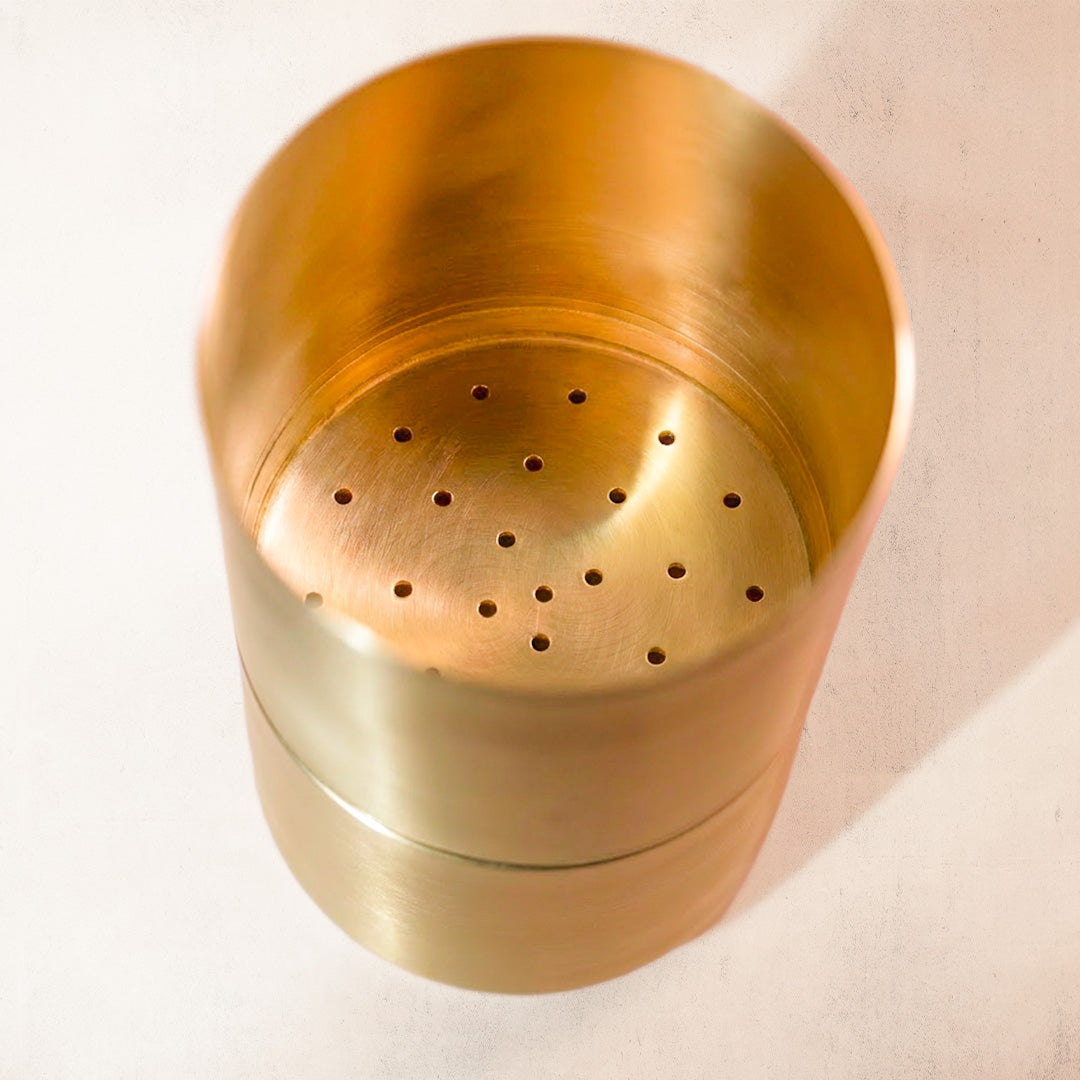 Brass Coffee Maker | Traditional Filter Coffee Brewer