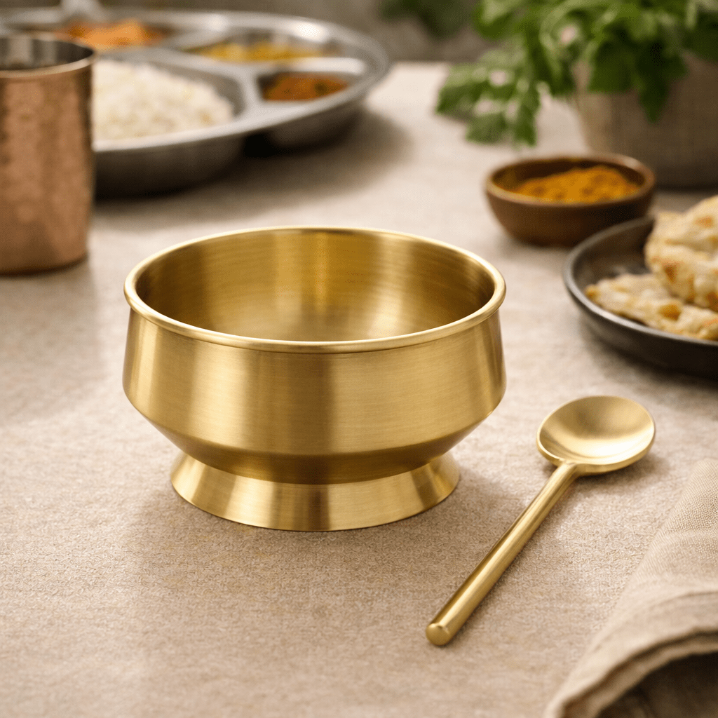 Bowl with spoon 1 - Dhatu