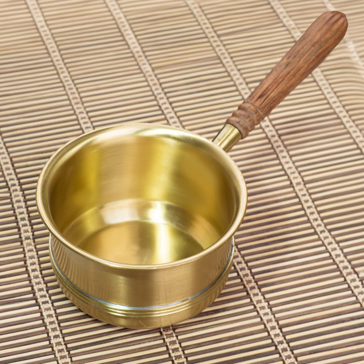 Brass Chai Pan / Sauce Pan | Pan for Tea & Cooking - House of Dhatu