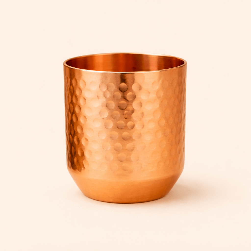 Copper Tumbler | Pure Copper Drinkware for Everyday Hydration - Dhatu