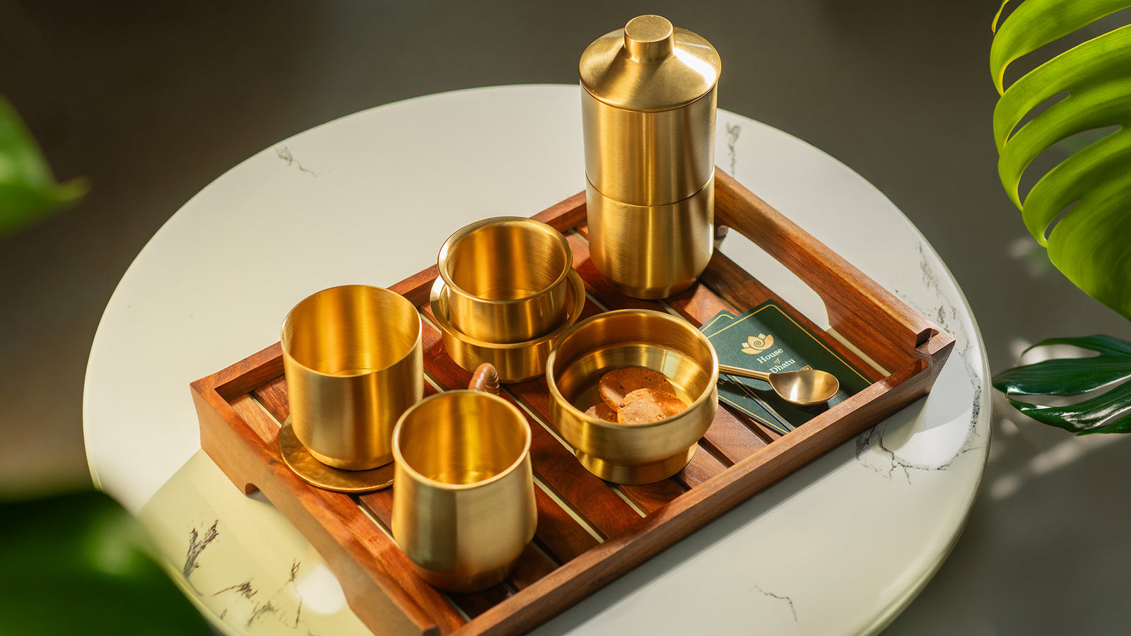 House of Dhatu handcrafted metalware