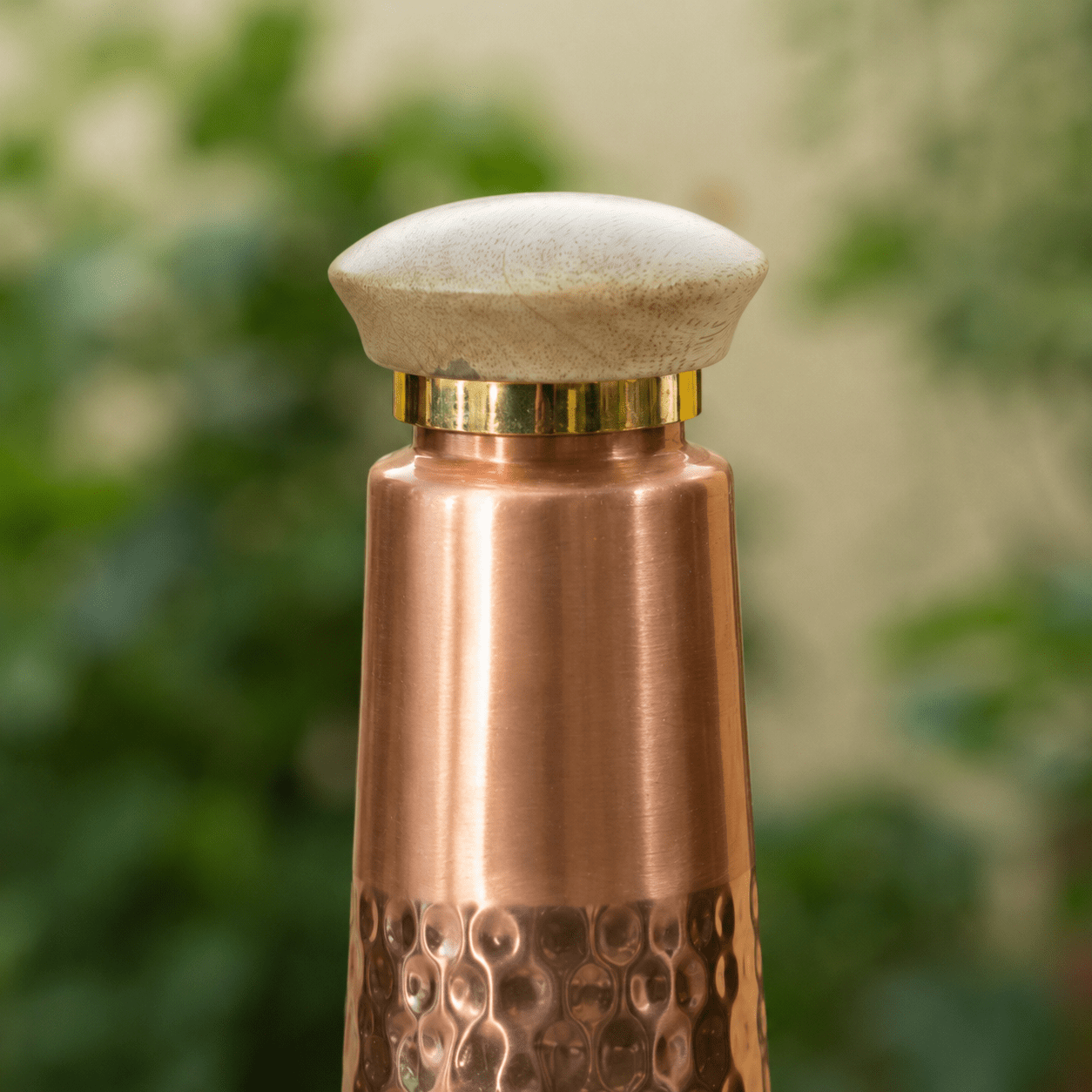 Pure Copper Water Bottle | Handcrafted Ayurvedic Drinkware for Daily Wellness - House of Dhatu